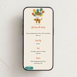 "balloon pup" - Online Kids Birthday Invitations in Oatmeal by Adelyn T. - Mobile layout