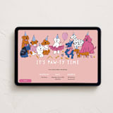 "friends furrever" - Online Kids Birthday Invitations in Pawberry by Grae - Desktop layout