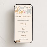 "Safari Dreams" - Online Kids Birthday Invitations in Halo by Teju Reval - Mobile layout