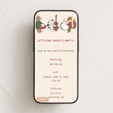 "Musical Party" - Online Kids Birthday Invitations in Halo by Teju Reval - Mobile layout