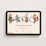 "Musical Party" - Online Kids Birthday Invitations in Halo by Teju Reval - Desktop layout