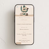 "Trailblazer" - Online Kids Birthday Invitations in Sand by Jelena Vuletic - Mobile layout