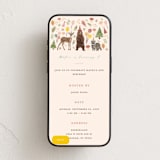 "Fun woodland celebration" - Online Kids Birthday Invitations in Sand by iamtanya - Mobile layout