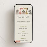 "Dog party" - Online Kids Birthday Invitations in Marshmallow by Anequ Studio - Mobile layout