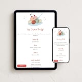"Ice Cream Sprinkles" - Online Kids Birthday Invitations in Snow by Ani Somi - Mobile + desktop layout