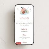 "Ice Cream Sprinkles" - Online Kids Birthday Invitations in Snow by Ani Somi - Mobile layout