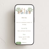"Little Animal World" - Online Kids Birthday Invitations in Air by Jennifer Holbrook - Mobile layout
