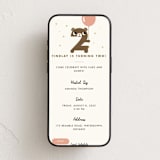 "Happy Two" - Online Kids Birthday Invitations in Blush by mo kelley - Mobile layout