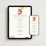 "Happy Five" - Online Kids Birthday Invitations in Canary by mo kelley - Mobile + desktop layout