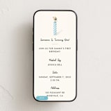 "Lit Candle" - Online Kids Birthday Invitations in Sky by mo kelley - Mobile layout