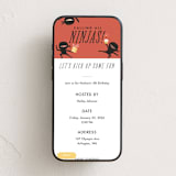 "Calling all Ninjas" - Online Kids Birthday Invitations in Cinnamon by Karidy Walker - Mobile layout