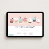 "sprinkles" - Online Kids Birthday Invitations in Petal by peetie design - Desktop layout