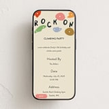 "Rock on" - Online Kids Birthday Invitations in Gumdrops by Stephanie Heinrich Godbout - Mobile layout