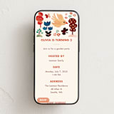"Day in the Garden" - Online Kids Birthday Invitations in Mist by Mojca Dolinar - Mobile layout