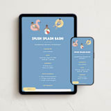 "splish splash bash" - Online Kids Birthday Invitations in Pool by Faith Dorn - Mobile + desktop layout