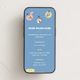 "splish splash bash" - Online Kids Birthday Invitations in Pool by Faith Dorn - Mobile layout