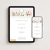 "Spa Day Party" - Online Kids Birthday Invitations in Sage by Michelle Taylor - Mobile + desktop layout