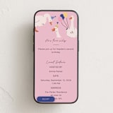 "Two Silly" - Online Kids Birthday Invitations in Orchid by Britt - Mobile layout