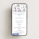 "Circus Day" - Online Kids Birthday Invitations in Sky by Pati Cascino - Mobile layout