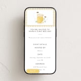 "First Bee Day" - Online Kids Birthday Invitations in Honey by Itsy Belle Studio - Mobile layout