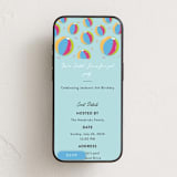 "Make a Splash!" - Online Kids Birthday Invitations in Fruit Punch by Sarah Hawkins Designs - Mobile layout