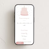"Confetti Party" - Online Kids Birthday Invitations in Blush by Tina Faselli - Mobile layout