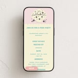 "Shelly" - Online Kids Birthday Invitations in Candy by Baumbirdy - Mobile layout