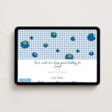 "Berry Sweet" - Online Kids Birthday Invitations in Blueberry by Sarah Hawkins Designs - Desktop layout