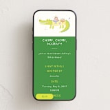 "Chomp, Chomp, Hooray!" - Online Kids Birthday Invitations in Keylime by Oh Doodle Doo - Mobile layout
