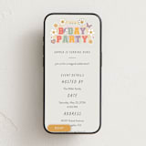 "Magical Patchwork" - Online Kids Birthday Invitations in Cream by Ana de Sousa - Mobile layout