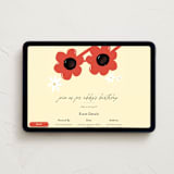 "Sunny" - Online Kids Birthday Invitations in Sunshine by Nicoletta Savod - Desktop layout