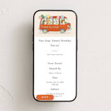"Pawty Bus Adventure" - Online Kids Birthday Invitations in Vanilla by Sabrin Deirani - Mobile layout
