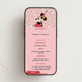 "Disney Vintage Minnie" - Online Kids Birthday Invitations in Blush by Heather Schertzer - Mobile layout