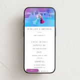 "frozen" - Online Kids Birthday Invitations in Twilight by Lori Wemple - Mobile layout