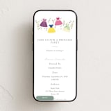 "Disney Princess Party" - Online Kids Birthday Invitations in Silk by JeAnna Casper - Mobile layout