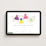 "Disney Princess Party" - Online Kids Birthday Invitations in Silk by JeAnna Casper - Desktop layout