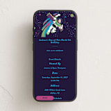 "Disney and Pixar birthday Buzz" - Online Kids Birthday Invitations in Grape by Katie Zimpel - Mobile layout