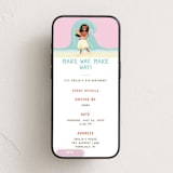 "Disney's Moana Make Way, Make Way" - Online Kids Birthday Invitations in Plumeria by Itsy Belle Studio - Mobile layout