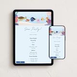 "Disney and Pixar's Finding Nemo Friends" - Online Kids Birthday Invitations in Sea by Sabrin Deirani - Mobile + desktop layout