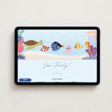 "Disney and Pixar's Finding Nemo Friends" - Online Kids Birthday Invitations in Sea by Sabrin Deirani - Desktop layout