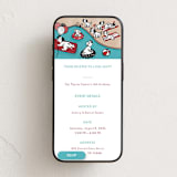 "Disney's 101 Dalmatians Pool Pawty" - Online Kids Birthday Invitations in Firetruck by Jenna Holcomb - Mobile layout