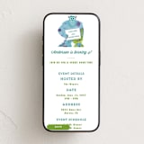 "Disney and Pixar's Monster's Inc Party" - Online Kids Birthday Invitations in Marshmallow by Holly Whitcomb - Mobile layout