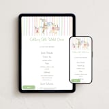 "Disney's Winnie and Friends Preppy Wild One" - Online Kids Birthday Invitations in Confetti by Creo Study - Mobile + desktop layout