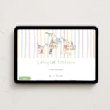 "Disney's Winnie and Friends Preppy Wild One" - Online Kids Birthday Invitations in Confetti by Creo Study - Desktop layout