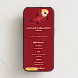 "The Incredibles Dash" - Online Kids Birthday Invitations in Siren by Kacey Kendrick Wagner - Mobile layout