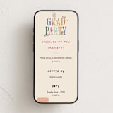 "Iconic" - Online Party Invitations in Fruitloop by Vera Lim - Mobile layout