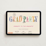 "Iconic" - Online Party Invitations in Fruitloop by Vera Lim - Desktop layout