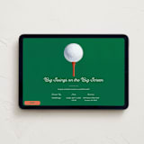 "tee-rific" - Online Party Invitations in Grass by Becky Nimoy - Desktop layout