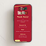"true crime" - Online Party Invitations in Blood by Deborah Chou - Mobile layout