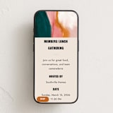 "gathering" - Online Party Invitations in Garden Social by Grae - Mobile layout